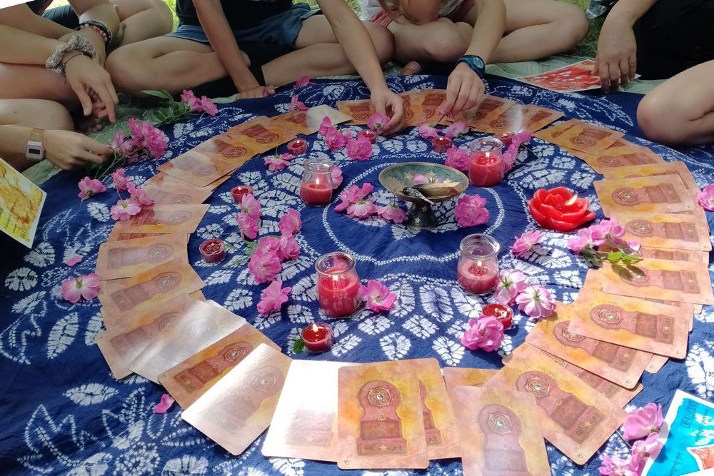 ceremonias y ritos con cartas