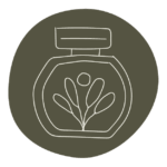 ilustraciones, fondos iconos-aceites esenciales